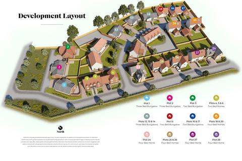 2 bedroom semi-detached house for sale, Brook View, Fressingfield, Eye