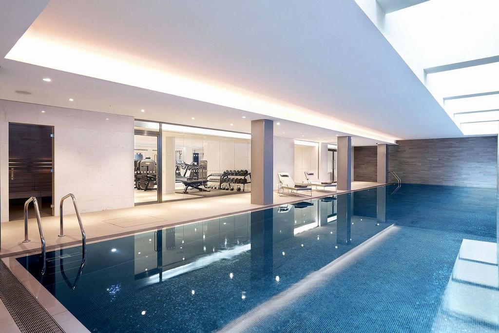 Swimming pool area, swimming pool