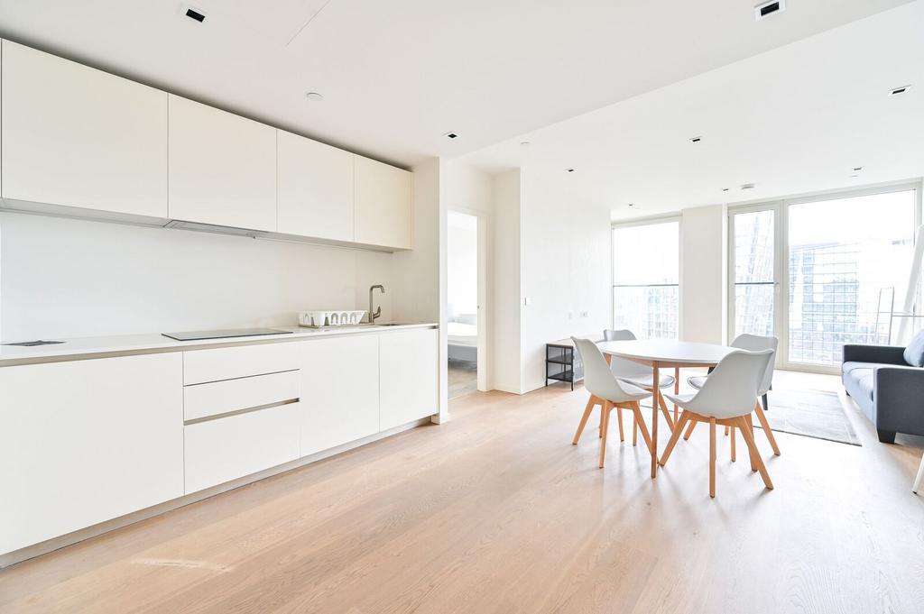 Open-plan living area, open plan living