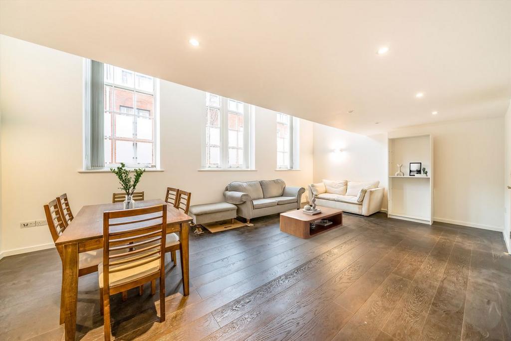 Open-plan living area, open plan living