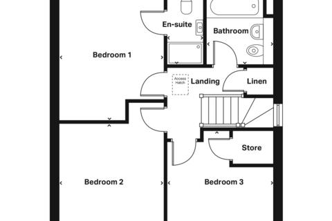 3 bedroom detached house for sale, Plot 006, Milford at Hamilton Wharf, Dock Road North CH62