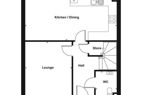 3 bedroom detached house for sale, Plot 006, Milford at Hamilton Wharf, Dock Road North CH62