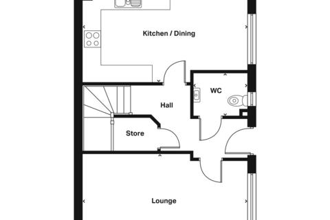 3 bedroom detached house for sale, Plot 007, Newbury at Hamilton Wharf, Dock Road North CH62
