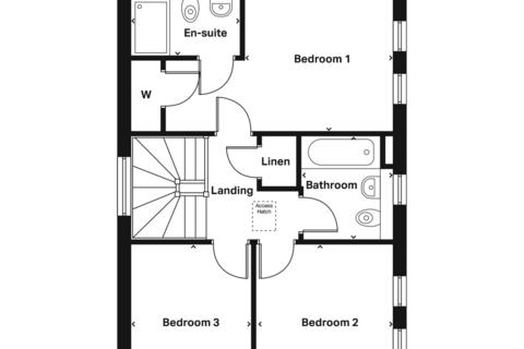 3 bedroom detached house for sale, Plot 007, Newbury at Hamilton Wharf, Dock Road North CH62