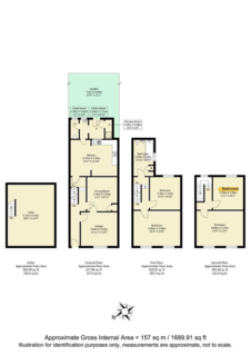 3 bedroom terraced house to rent, Street, Gravesend, Kent, DA12