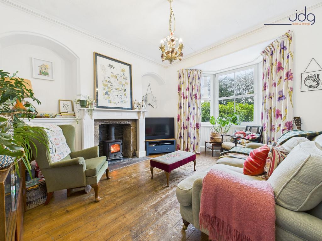 Cosy Lounge with Log Burning Stove