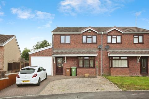 3 bedroom semi-detached house for sale, Ffos Y Cerridden, Nelson, Treharris