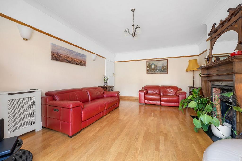 Living room, fireplace