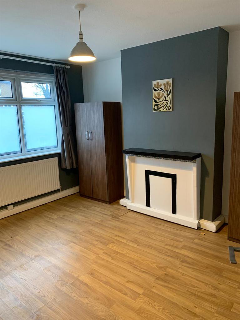 Living room, fireplace