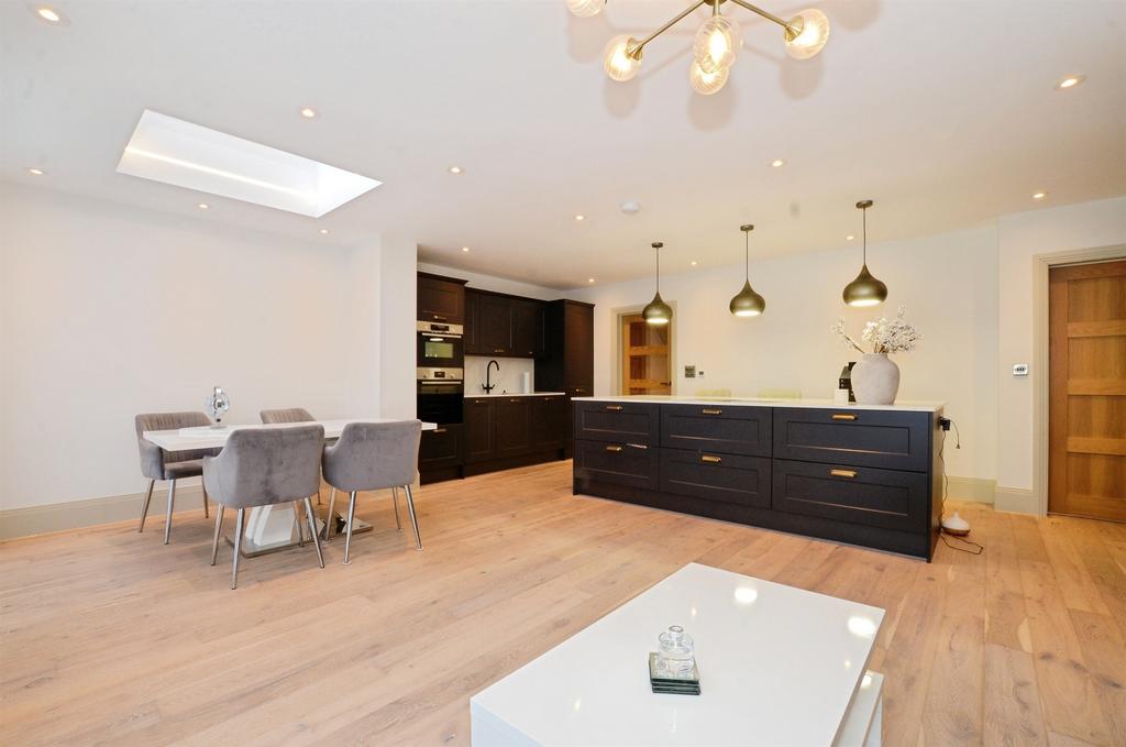 Open-plan living area