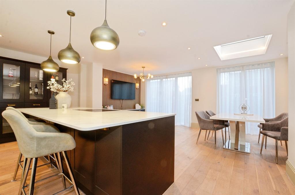 Open-plan living area