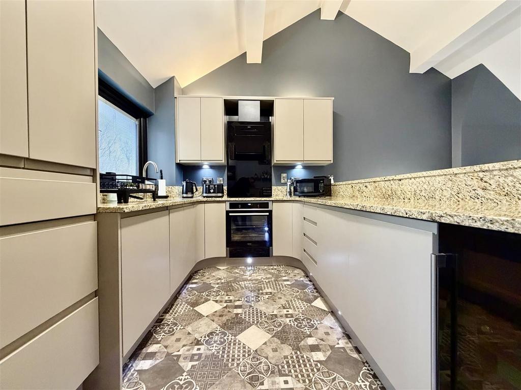 Mezzanine kitchen