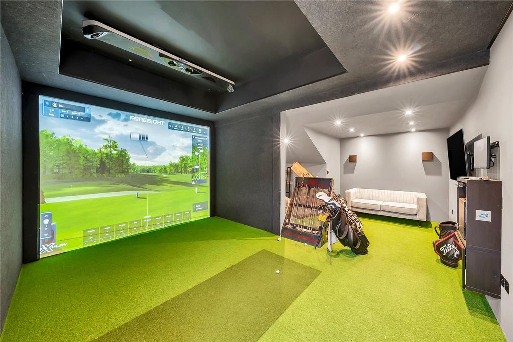 Golf Simulator Room