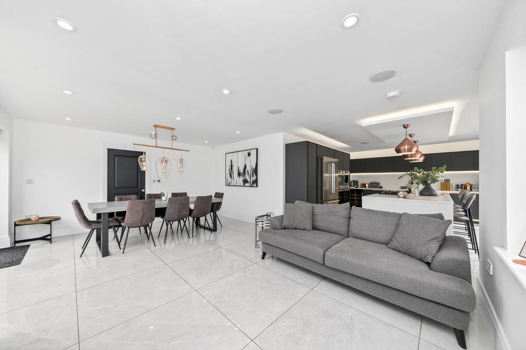 Living dining kitchen