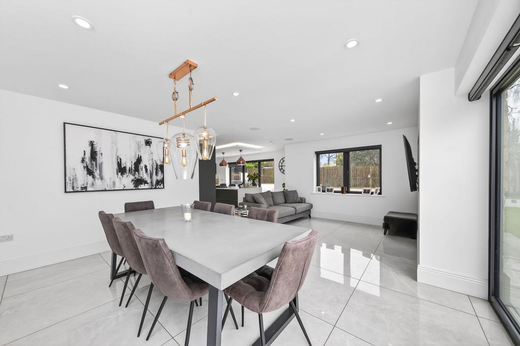 Living dining kitchen