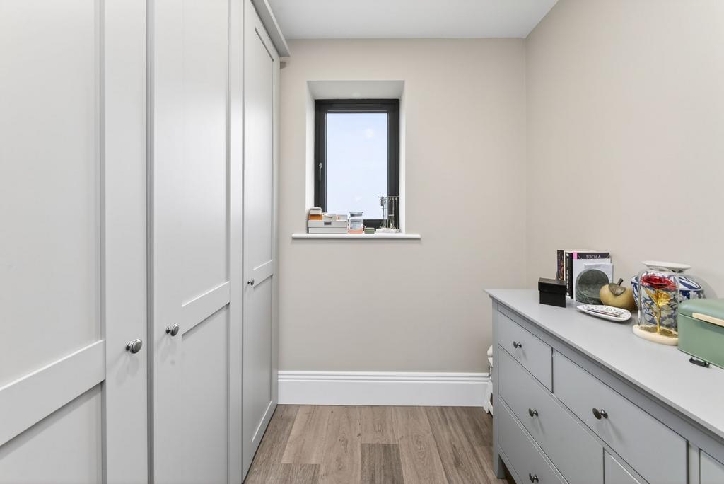 Bedroom two walk in wardrobe