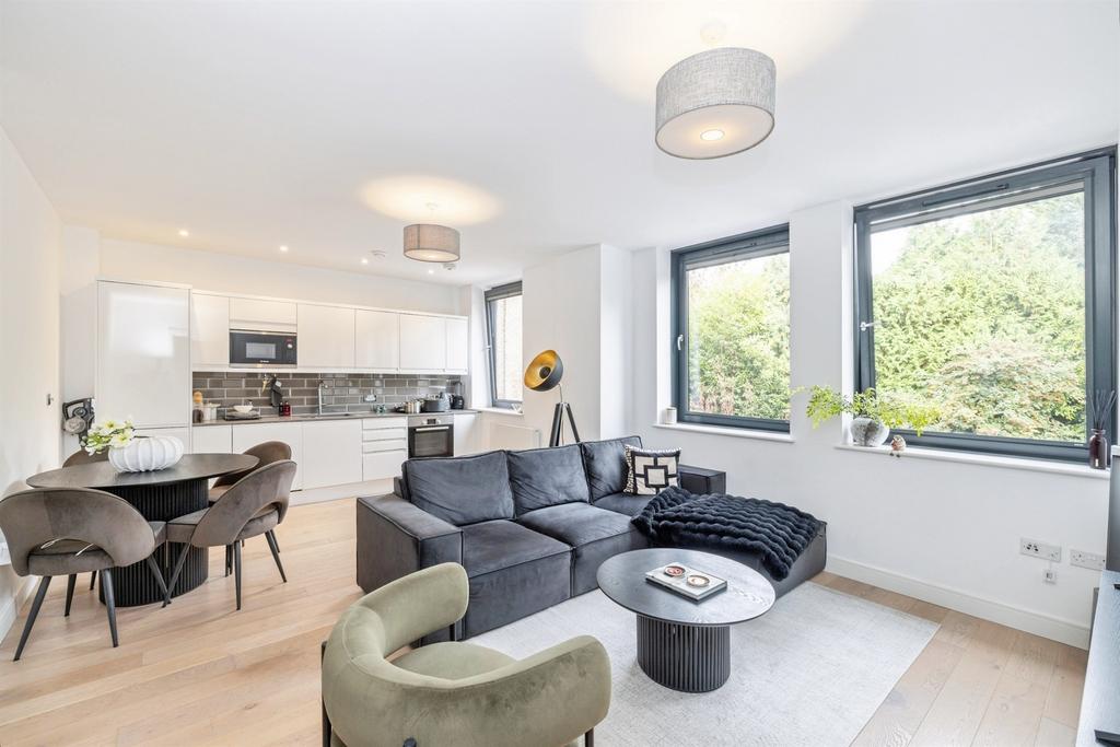 Open-plan living area, open plan living