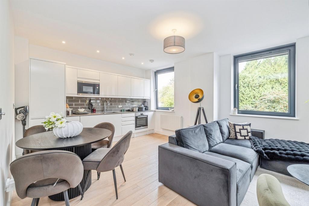 Open-plan living area, open plan living