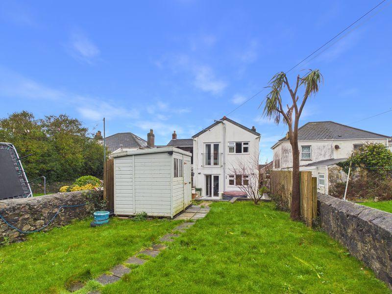 Garden and rear...