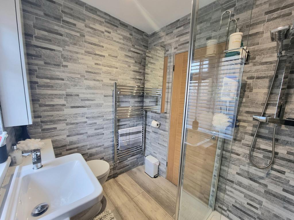 Downstairs shower room