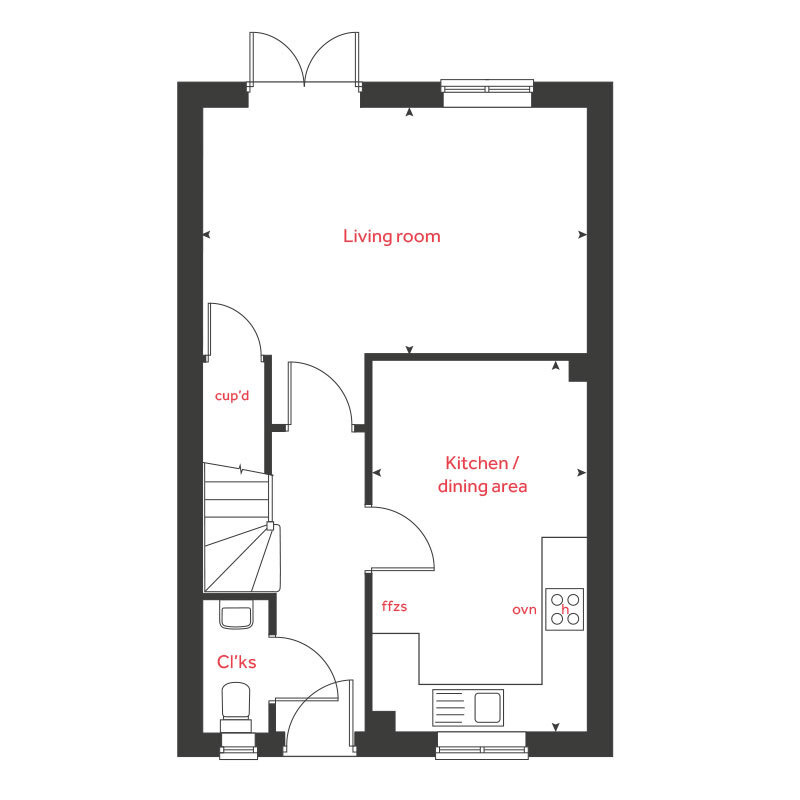 3 bedroom semi-detached house for sale - Floor Plan