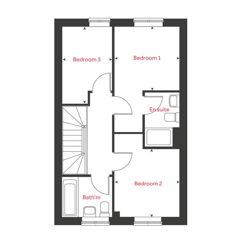 3 bedroom semi-detached house for sale - Floor Plan