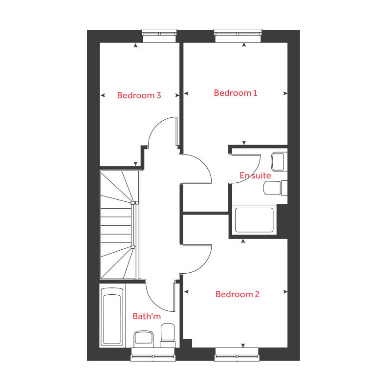 3 bedroom semi-detached house for sale - Floor Plan