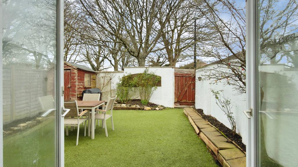 Rear garden