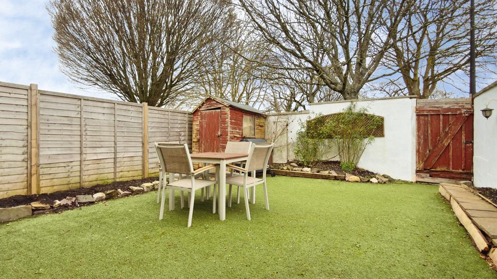 Rear garden