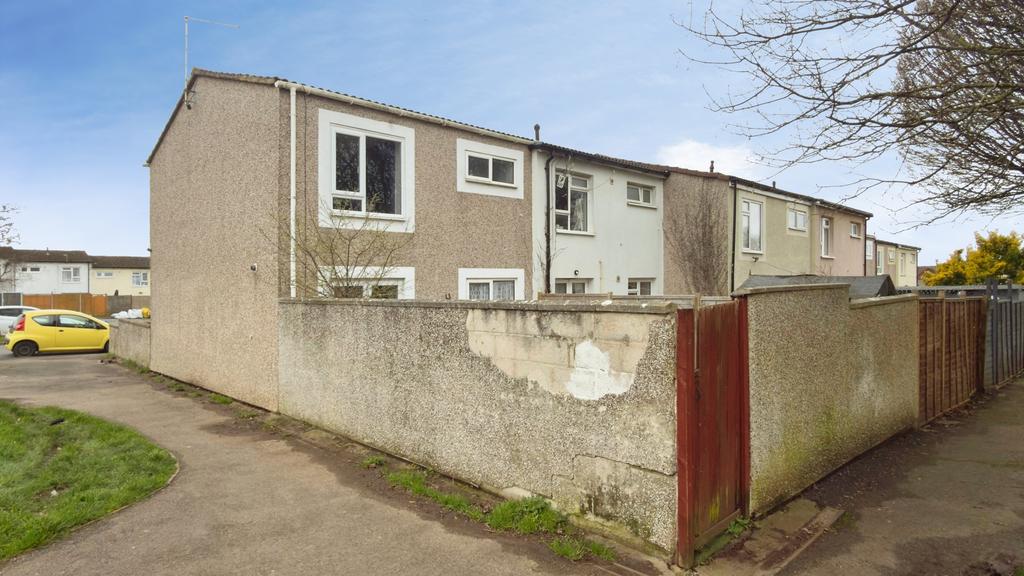 Rear of property