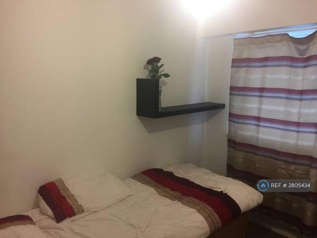 Allocated Bed With Book Shelf And Storage