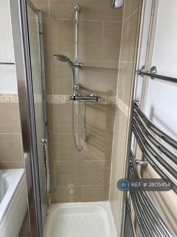 Shower Cubicle In Bathroom