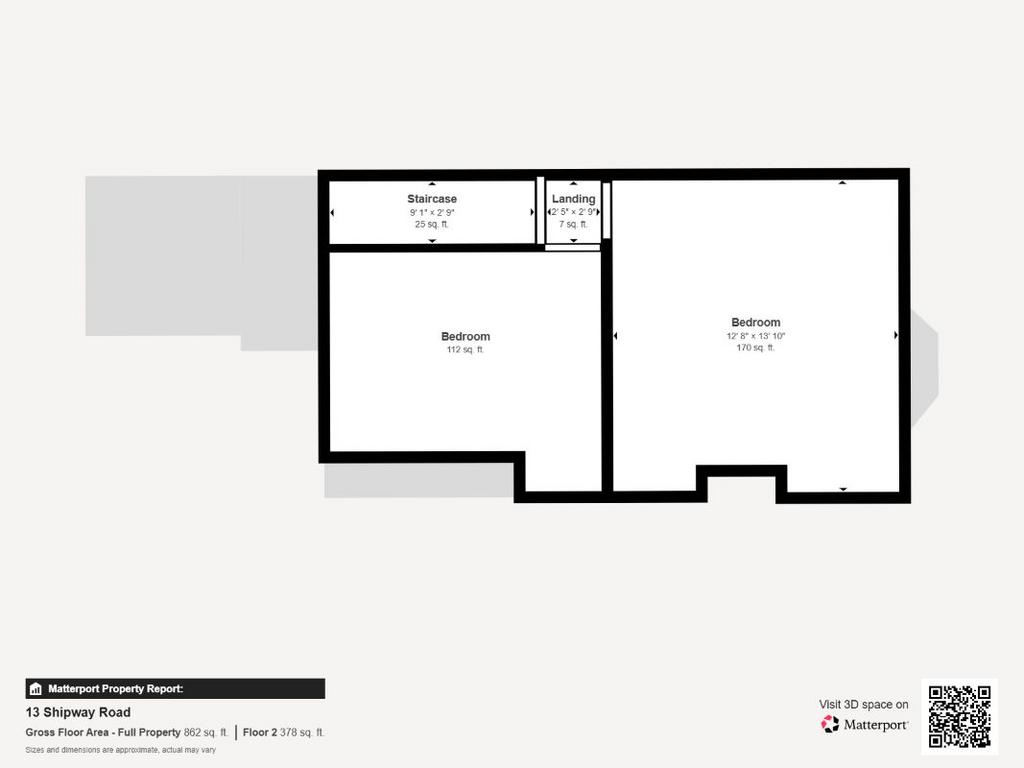 2 bedroom terraced house for sale - Floor Plan