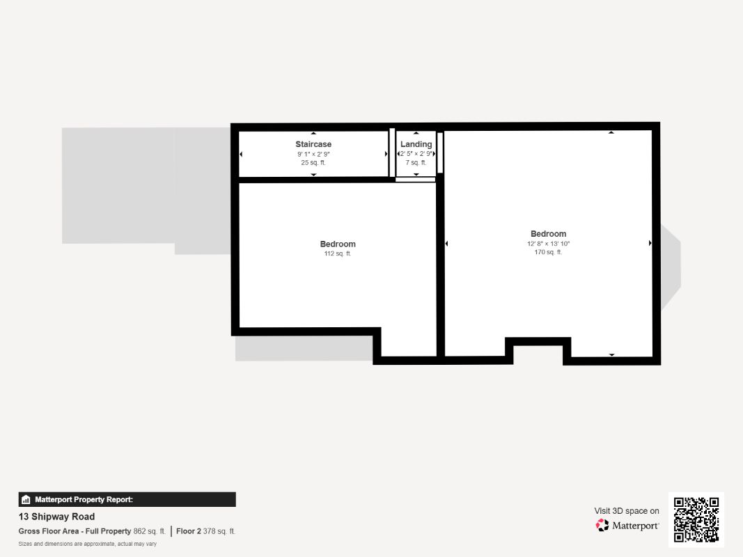 2 bedroom terraced house for sale - Floor Plan