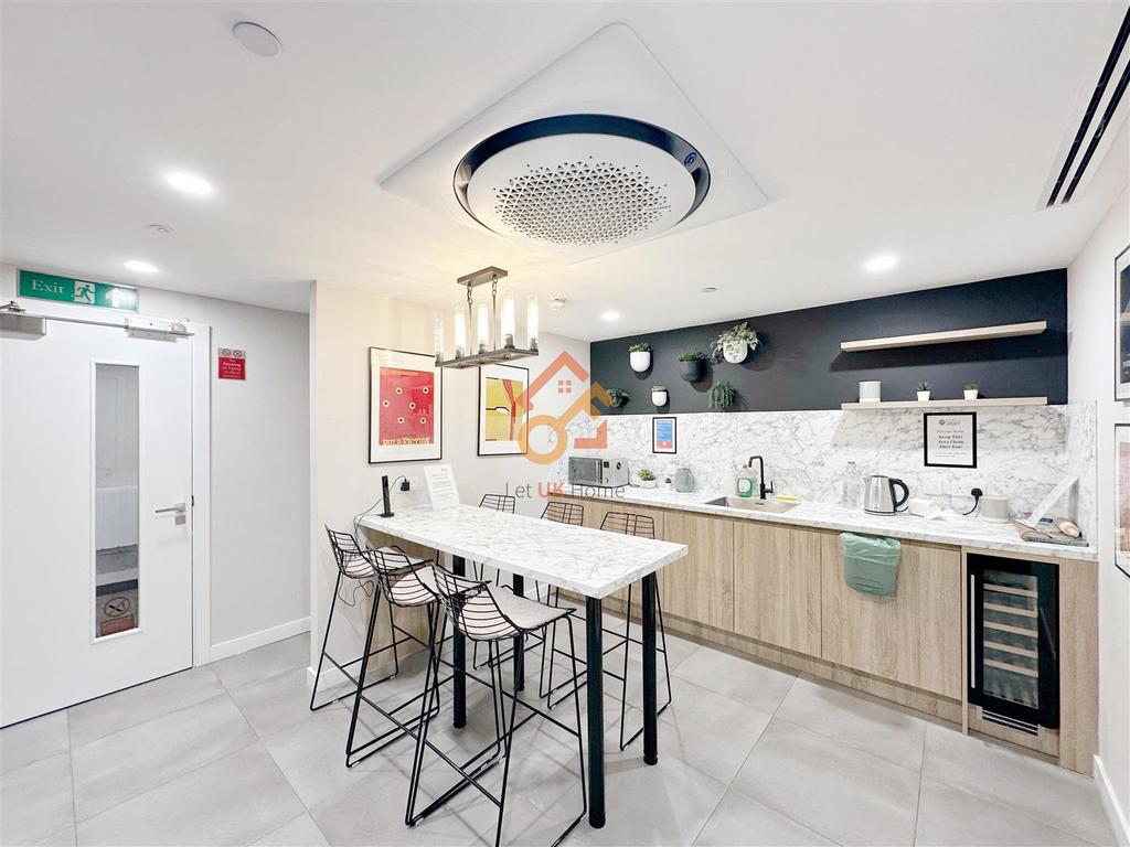 Open-plan living area