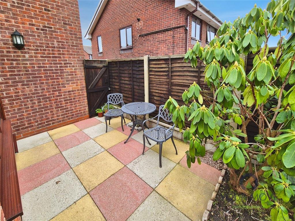 Rear Patio