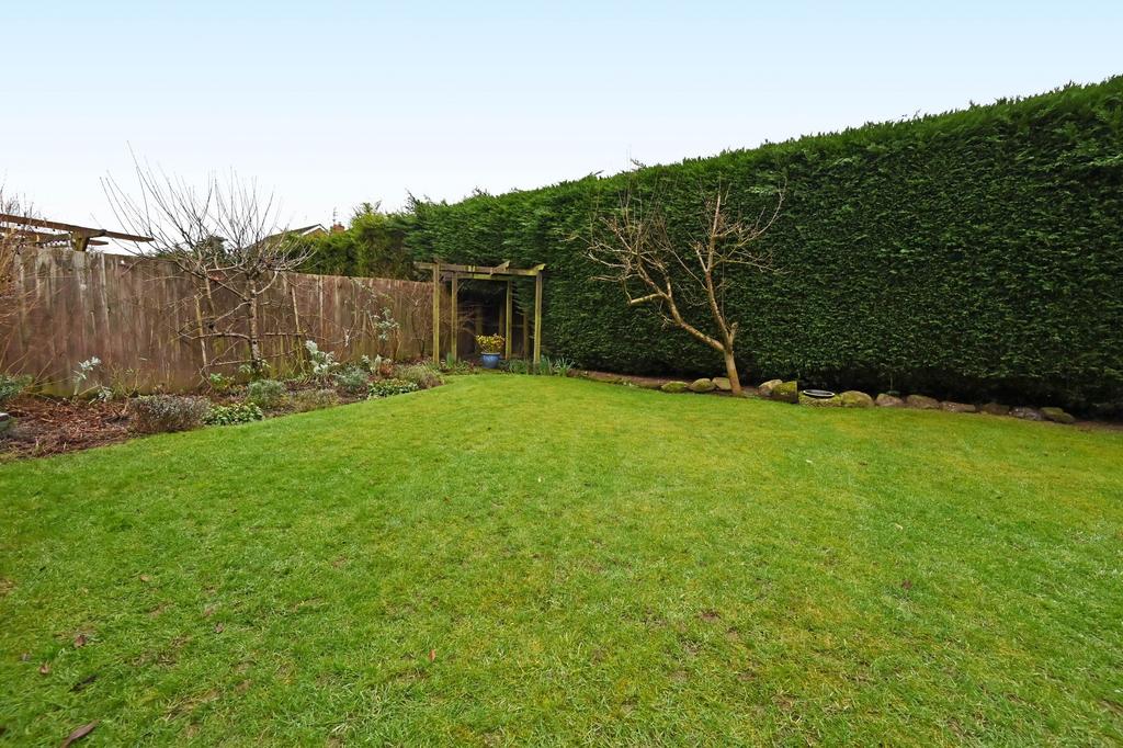 Rear garden