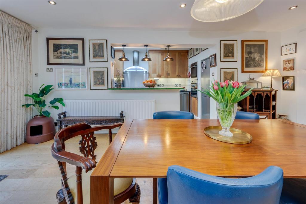 Open-plan living area, open plan living