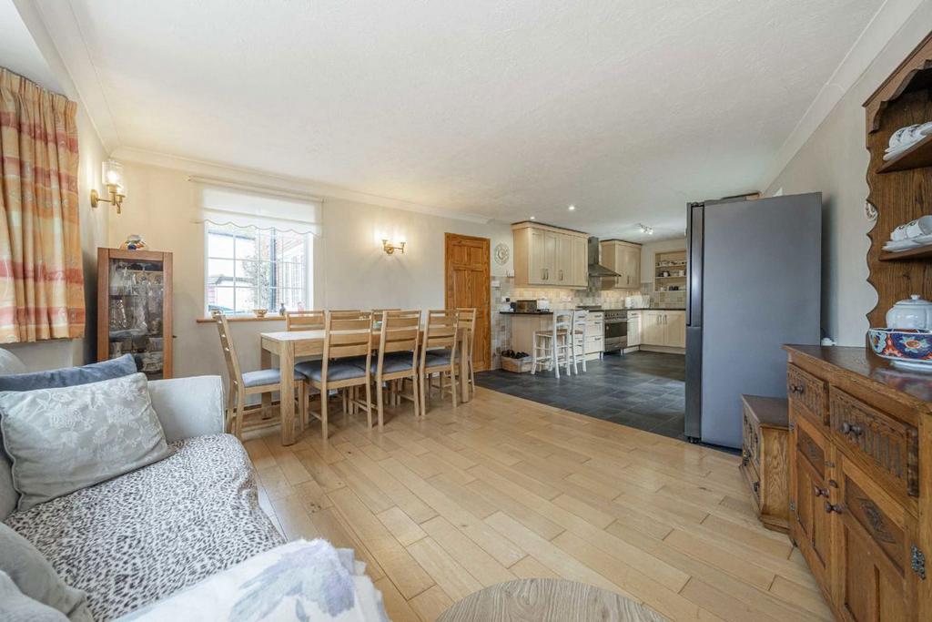 Open-plan living area, open plan living