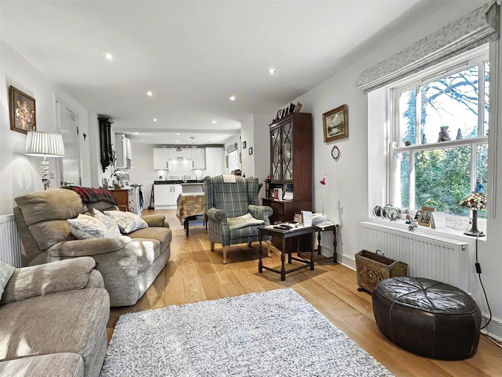 Open plan living area