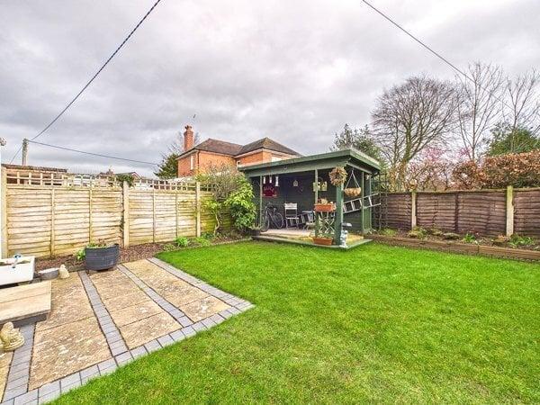 Rear garden