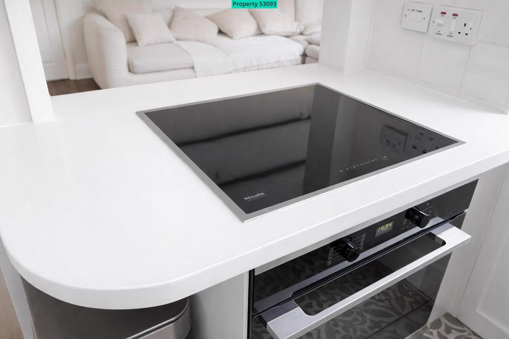 High-end Miele appliances throughout