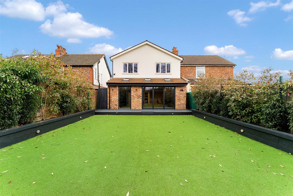 Rear of Property