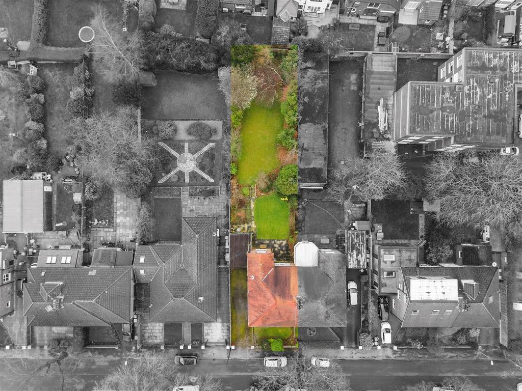 Aerial View Garden