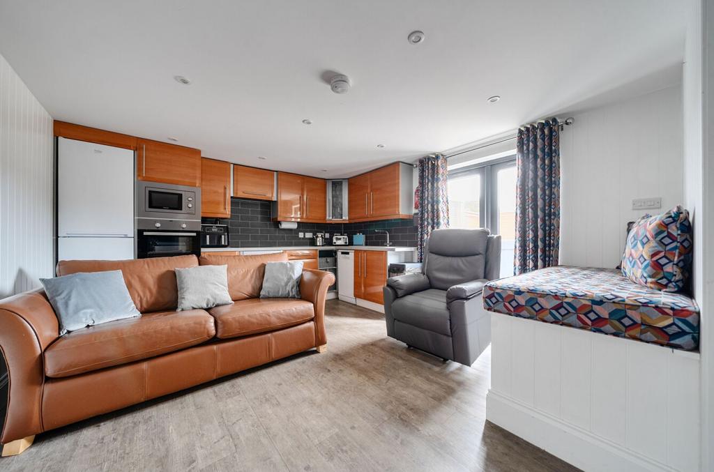 Open plan living area