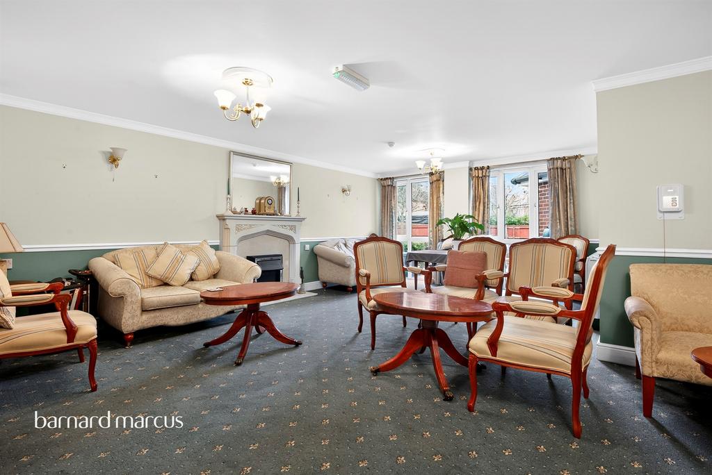 Reception room, fireplace