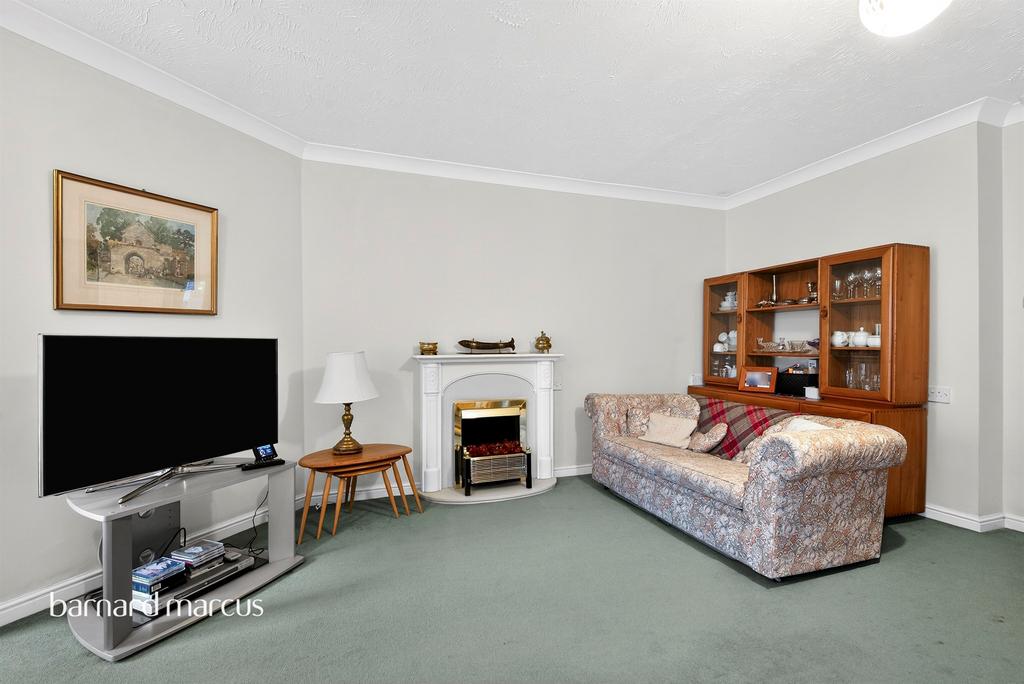 Living room, fireplace