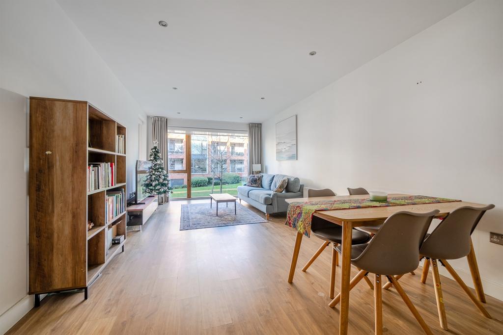 Open-plan living area
