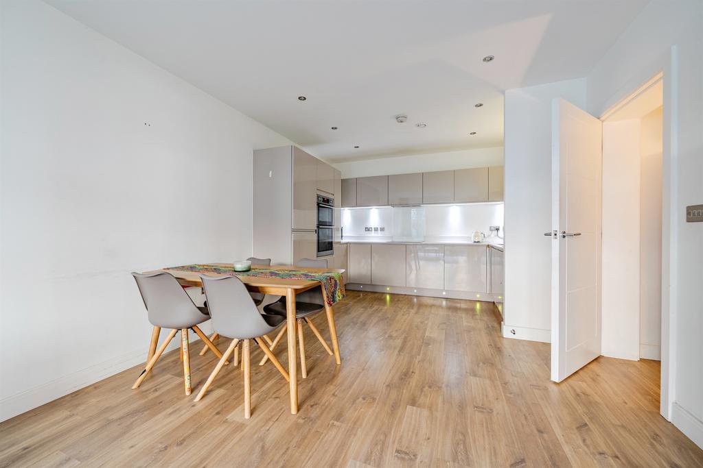 Open-plan living area