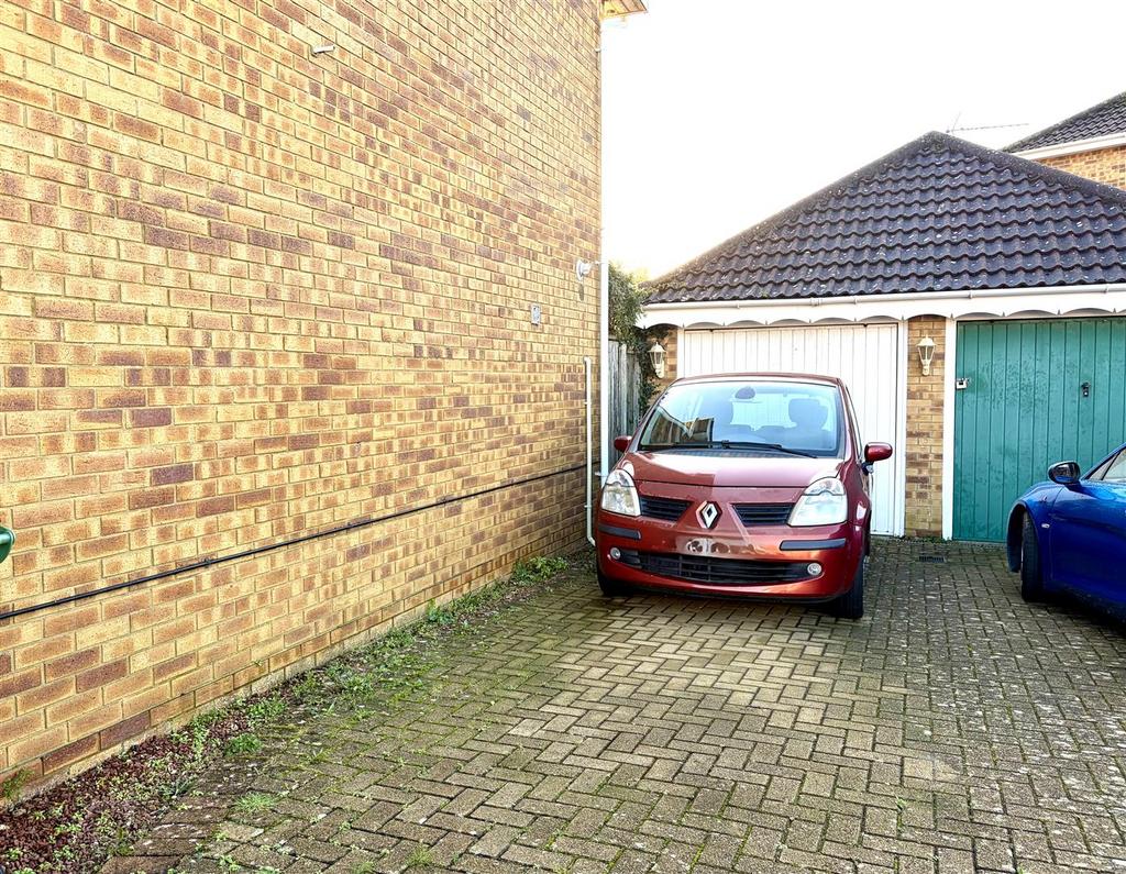Driveway and Garage